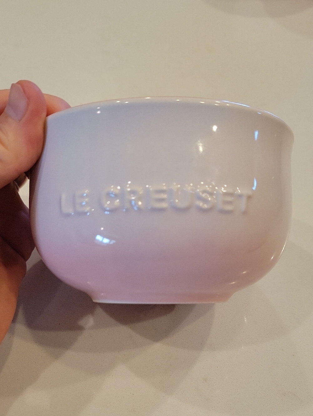Le Creuset Chiffon Pink Bowl